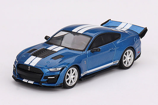 [ Back-order ] TSM MINI-GT MGT00568-L 1:64 Shelby GT500 Dragon Snake Concept Ford Performance Blue LHD model car