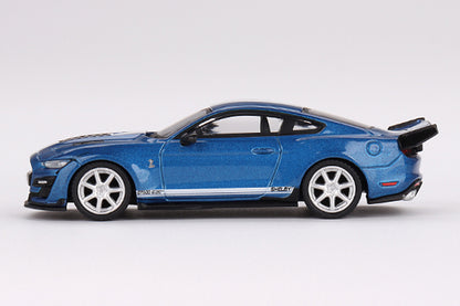[ Back-order ] TSM MINI-GT MGT00568-L 1:64 Shelby GT500 Dragon Snake Concept Ford Performance Blue LHD model car