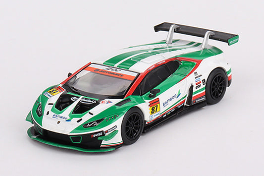 [ Back-order ] TSM MINI-GT MGT00571-L 1:64 Lamborghini Huracan GT3 EVO SUPER GT Series 2022 #87 JLOC LHD model car