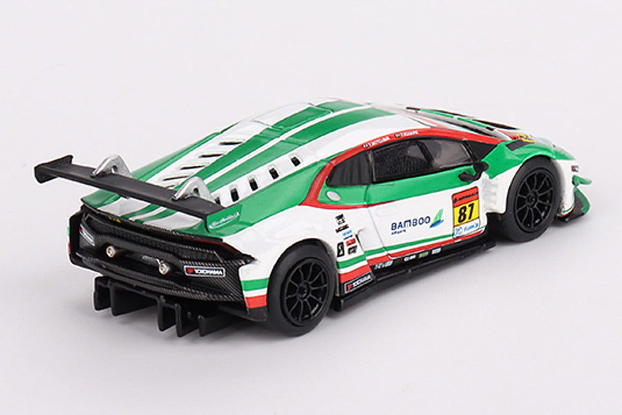 [ Back-order ] TSM MINI-GT MGT00571-L 1:64 Lamborghini Huracan GT3 EVO SUPER GT Series 2022 #87 JLOC LHD model car