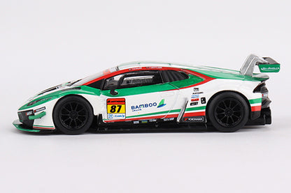 [ Back-order ] TSM MINI-GT MGT00571-L 1:64 Lamborghini Huracan GT3 EVO SUPER GT Series 2022 #87 JLOC LHD model car