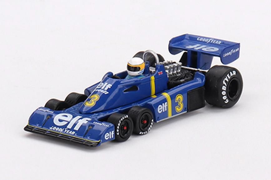 MGT00583-L TSM MINI-GT 1:64 Tyrrell P34 Swedish GP 1976 Winner #3 Jody Scheckter