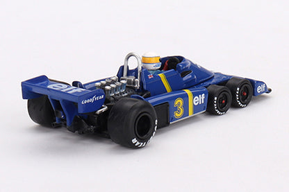 [ Back-order ] TSM MINI-GT MGT00583-L 1:64 Tyrrell P34 Swedish GP 1976 Winner #3 Jody Scheckter model car