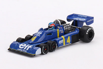 [ Back-order ] TSM MINI-GT MGT00584-L 1:64 Tyrrell P34 Swedish GP 1976 2nd place car #4 Patrick Depailler model car