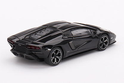 [ Back-order ] TSM MINI-GT MGT00607-L 1:64 Lamborghini Countach LPI 800-4 Nero Maia Black model car