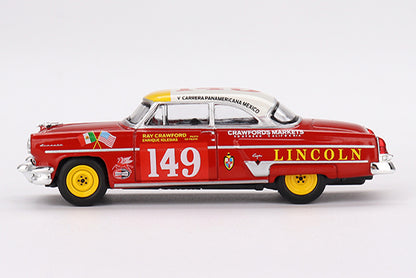 [ Back-order ] TSM MINI-GT MGT00611-L 1:64 Lincoln Capri Carrera Panamericana Class 1954 #149 LHD model car