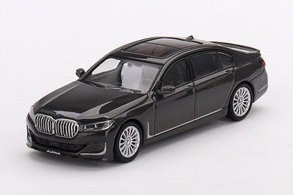 [ Back-order ] TSM MINI-GT MGT00619-L 1:64 BMW Alpina B7 xDrive Duravit Grey Metallic LHD model car