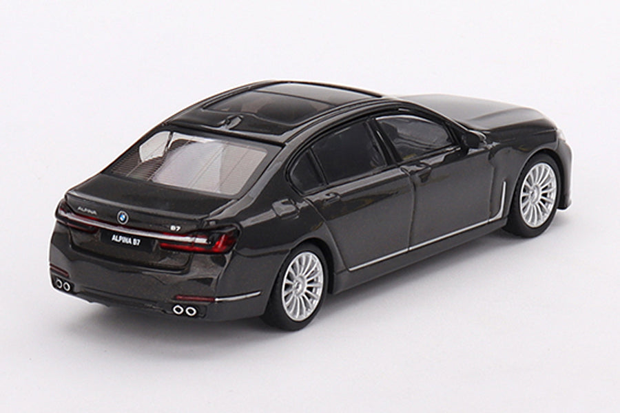 [ Back-order ] TSM MINI-GT MGT00619-R 1:64 BMW Alpina B7 xDrive Duravit Grey Metallic RHD model car