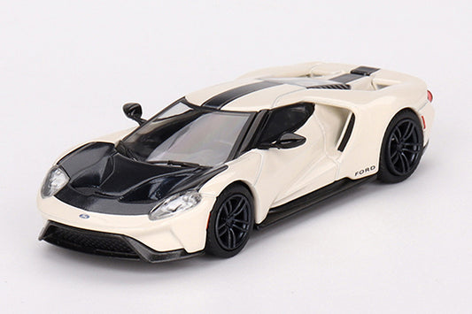 [ Back-order ] TSM MINI-GT MGT00622-L 1:64 Ford GT '64 Prototype Heritage Edition LHD model car