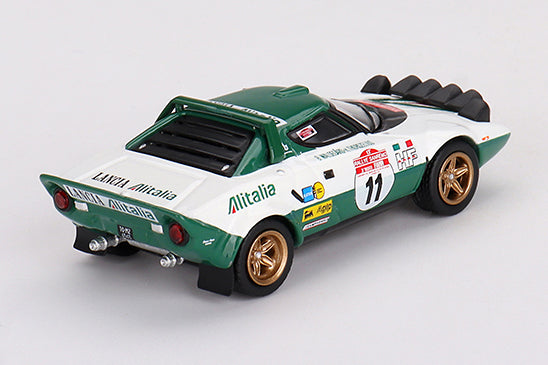 [ Back-order ] TSM MINI-GT MGT00628-L 1:64 Lancia Stratos HF Rally San Remo 1975 Winner #11 LHD model car