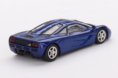 [ Back-order ] TSM MINI-GT MGT00629-L 1:64 McLaren F1 Cobalt Blue LHD model car