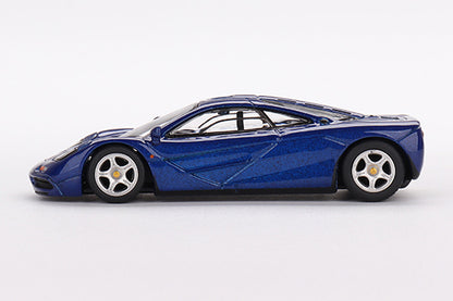 [ Back-order ] TSM MINI-GT MGT00629-L 1:64 McLaren F1 Cobalt Blue LHD model car