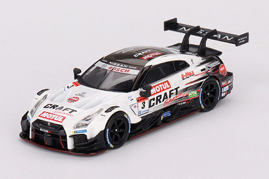 [ Back-order ] TSM MINI-GT MGT00635-L 1:64 Nissan GT-R Nismo GT500 SUPER GT Series 2021 #3 NDDP Racing with B-Max LHD model car