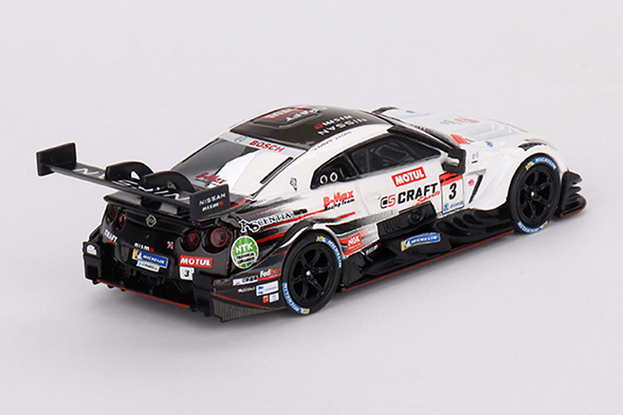 [ Back-order ] TSM MINI-GT MGT00635-L 1:64 Nissan GT-R Nismo GT500 SUPER GT Series 2021 #3 NDDP Racing with B-Max LHD model car
