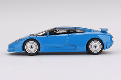 [ Back-order ] TSM MINI-GT MGT00644-L 1:64 Bugatti EB110 GT Blue Bugatti LHD model car