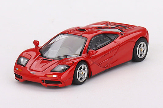 [ Back-order ] TSM MINI-GT MGT00654-L 1:64 McLaren F1 Red LHD model car