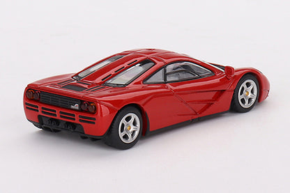 [ Back-order ] TSM MINI-GT MGT00654-L 1:64 McLaren F1 Red LHD model car