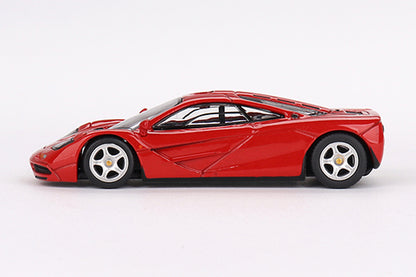[ Back-order ] TSM MINI-GT MGT00654-L 1:64 McLaren F1 Red LHD model car
