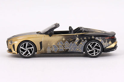 [ Back-order ] TSM MINI-GT MGT00660-L 1:64 Bentley Mulliner Bacalar 2023 Christmas LHD model car