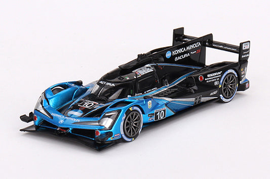 [ Back-order ] TSM MINI-GT MGT00685-L 1:64 Acura ARX-06 GTP IMSA Daytona 24 Hours 2023 #10 Konica Minolta Acura model car