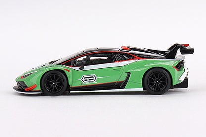 [ Back-order ] TSM MINI-GT MGT00687-L 1:64 Lamborghini Huracan GT3 EVO2 Presentation LHD model car