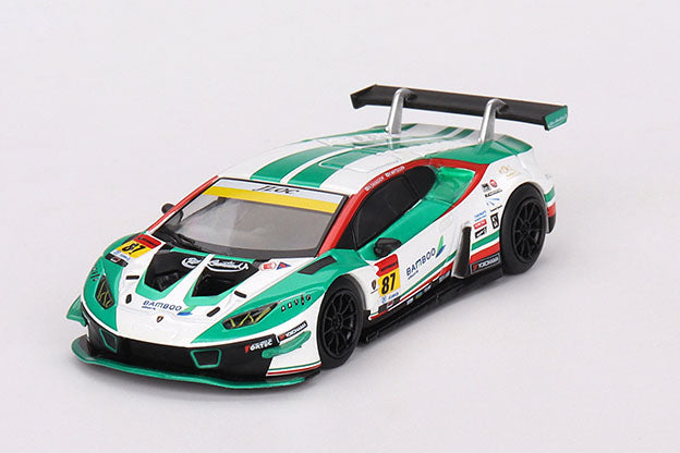 [ Back-order ] TSM MINI-GT MGT00689-L 1:64 Lamborghini Huracan GT3 EVO SUPER GT Series 2023 #87 "Bamboo Airways Lamborghini GT3" JLOC LHD model car
