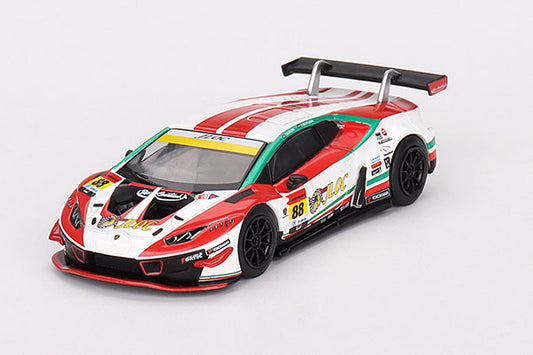 [ Back-order ] TSM MINI-GT MGT00690-L 1:64 Lamborghini Huracan GT3 EVO SUPER GT Series 2023 #88 "JLOC Lamborghini GT3" JLOC LHD model car