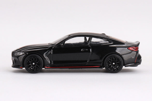 [ Back-order ] TSM MINI-GT MGT00703-L 1:64 BMW M4 CSL Black Sapphire LHD model car