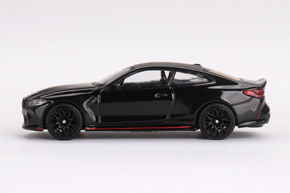[ Back-order ] TSM MINI-GT MGT00703-L 1:64 BMW M4 CSL Black Sapphire LHD model car