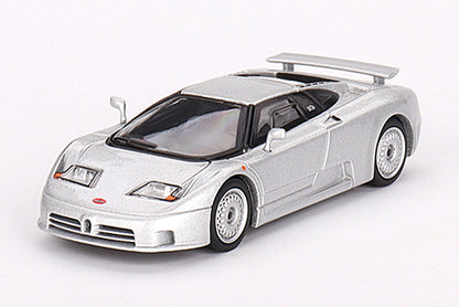 [ Back-order ] TSM MINI-GT MGT00704-L 1:64 Bugatti EB110 GT Grigio Chiaro LHD model car