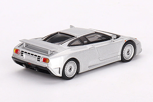 [ Back-order ] TSM MINI-GT MGT00704-L 1:64 Bugatti EB110 GT Grigio Chiaro LHD model car