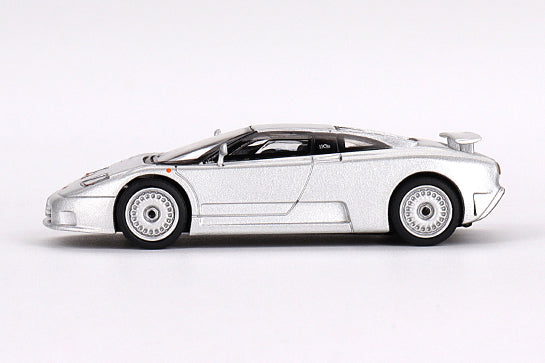 [ Back-order ] TSM MINI-GT MGT00704-L 1:64 Bugatti EB110 GT Grigio Chiaro LHD model car