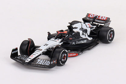 [ Back-order ] TSM MINI-GT MGT00727-L 1:64 AlphaTauri F1 AT04 2023 #21 Australian Grand Prix Nyck de Vries model car