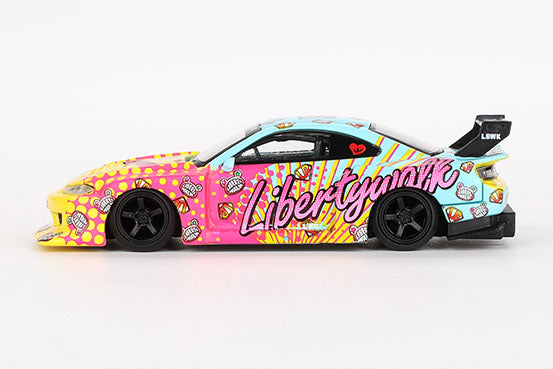 [ Back-order ] TSM MINI-GT MGT00743-R 1:64 Nissan LB-Super Silhouette Silvia S15 KUMA RHD model car