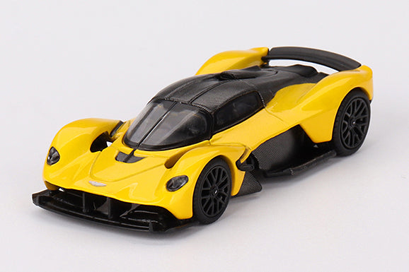 [ Back-order ] TSM MINI-GT MGT00744-L 1:64 Aston Martin Valkyrie Sunburst Yellow model car