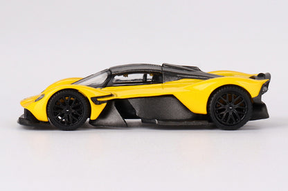 [ Back-order ] TSM MINI-GT MGT00744-L 1:64 Aston Martin Valkyrie Sunburst Yellow model car