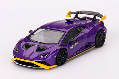 [ Back-order ] TSM MINI-GT MGT00746-L 1:64 Lamborghini Huracan STO Viola Pasiphae LHD model car