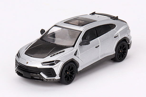 [ Back-order ] TSM MINI-GT MGT00747-L 1:64 Lamborghini Urus Performance Grigio Nimbus Grey LHD model car