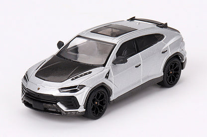 [ Back-order ] TSM MINI-GT MGT00747-L 1:64 Lamborghini Urus Performance Grigio Nimbus Grey LHD model car