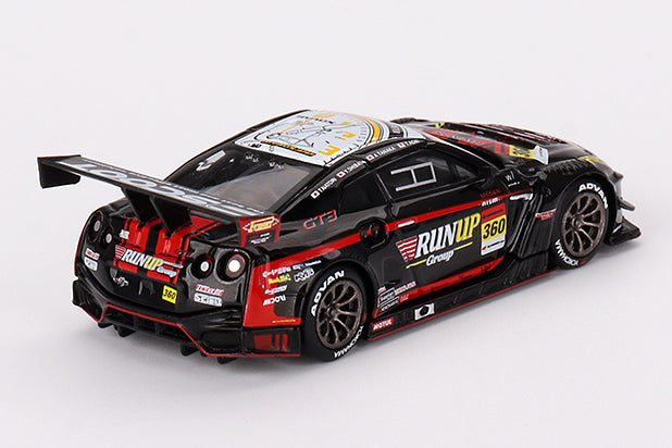[ Back-order ] TSM MINI-GT MGT00754-L 1:64 Nissan GT-R Nismo GT300 SUPER GT Series 2023 #360 "RUNUP RIVAUX GT-R" TOMEI SPORTS LHD model car