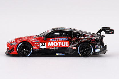[ Back-order ] TSM MINI-GT MGT00756-L 1:64 Nissan Z GT500 NISMO SUPER GT Series 2023 #23 "MOTUL AUTECH Z" LHD model car