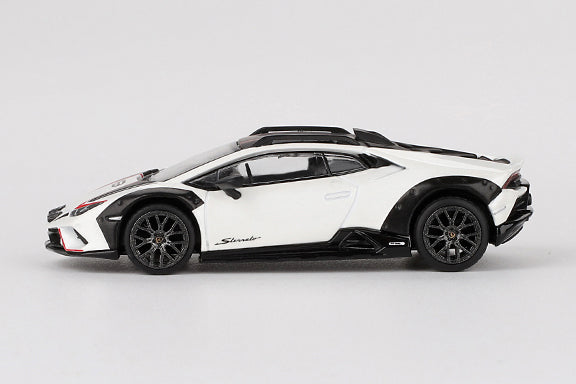 [ Back-order ] TSM MINI-GT MGT00763-L 1:64 Lamborghini Huracan Stellato Bianco Asopo White LHD model car