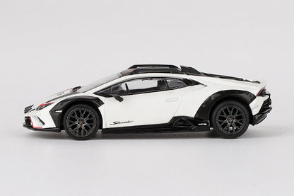 [ Back-order ] TSM MINI-GT MGT00763-L 1:64 Lamborghini Huracan Stellato Bianco Asopo White LHD model car