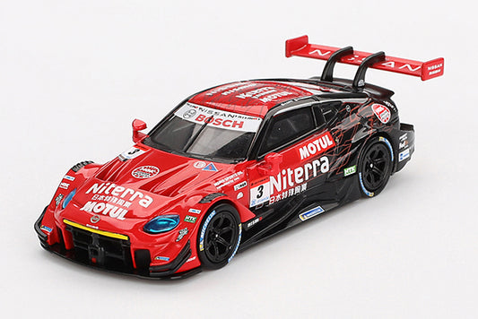 [ Back-order ] TSM MINI-GT MGT00765-BL 1:64 Nissan Z GT500 SUPER GT Series 2023 #3 "Niterra MOTUL Z" NDDP RACING LHD *Blister pack model car