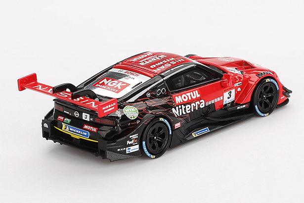 [ Back-order ] TSM MINI-GT MGT00765-BL 1:64 Nissan Z GT500 SUPER GT Series 2023 #3 "Niterra MOTUL Z" NDDP RACING LHD *Blister pack model car