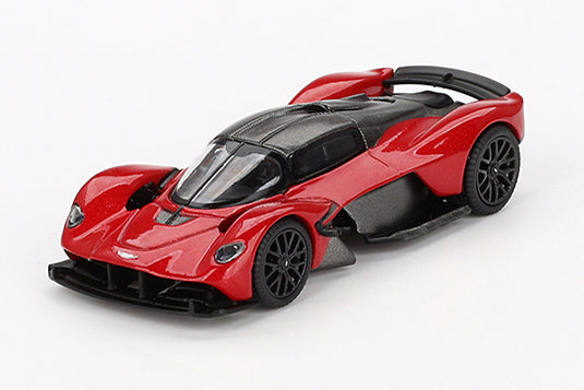 [ Back-order ] TSM MINI-GT MGT00766-L 1:64 Aston Martin Valkyrie Hyper Red model car