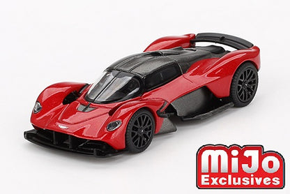 [ Back-order ] TSM MINI-GT MGT00766-MJ 1:64 Aston Martin Valkyrie Hyper Red model car