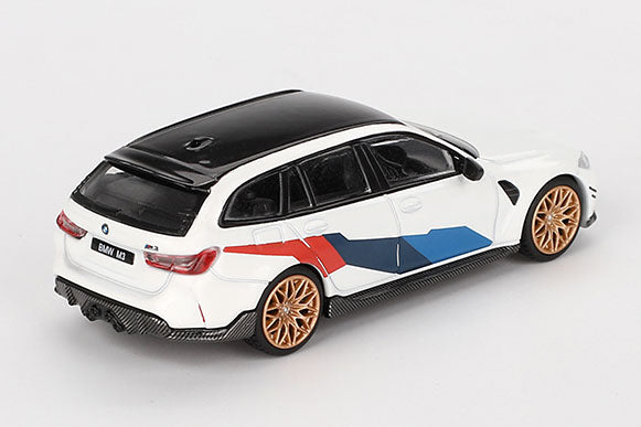 [ Back-order ] TSM MINI-GT MGT00776-L 1:64 BMW M3 M Performance Touring Alpine White LHD  model car