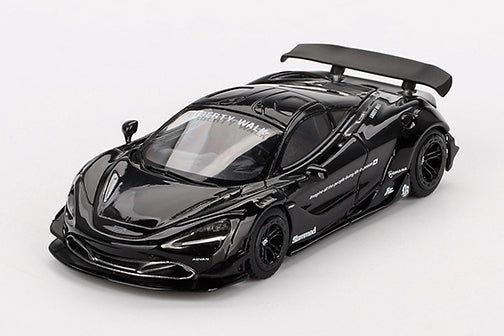 [ Back-order ] TSM MINI-GT MGT00777-L 1:64 McLaren 720S LB Works Black LHD model car
