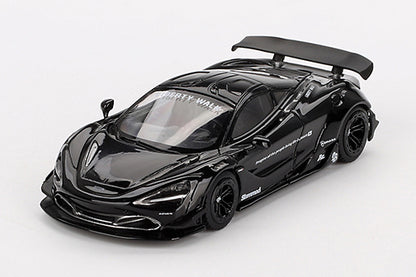 [ Back-order ] TSM MINI-GT MGT00777-L 1:64 McLaren 720S LB Works Black LHD model car